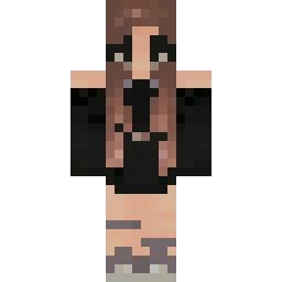 Dark Grunge Metalcore Minecraft Skin — 公开社区作品