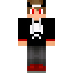 Black Hoodie with Red Skull Skin — Public community skin