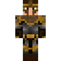 Golden Armor Knight with Red Cape — 公开社区作品