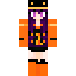 Cute Halloween Witch Girl Skin — 公开社区作品