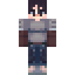 Stylish Edgy PvP and SMP Character Skin — 公开社区作品