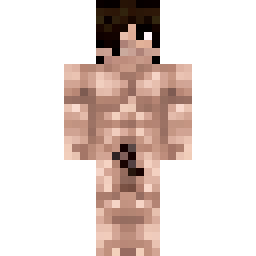 Muscular Greek God Statue with Waist Drape — Public community skin